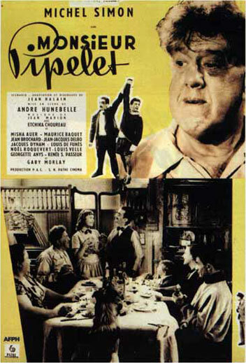 Невыносимый господин Болтун / L'impossible Monsieur Pipelet / 1955